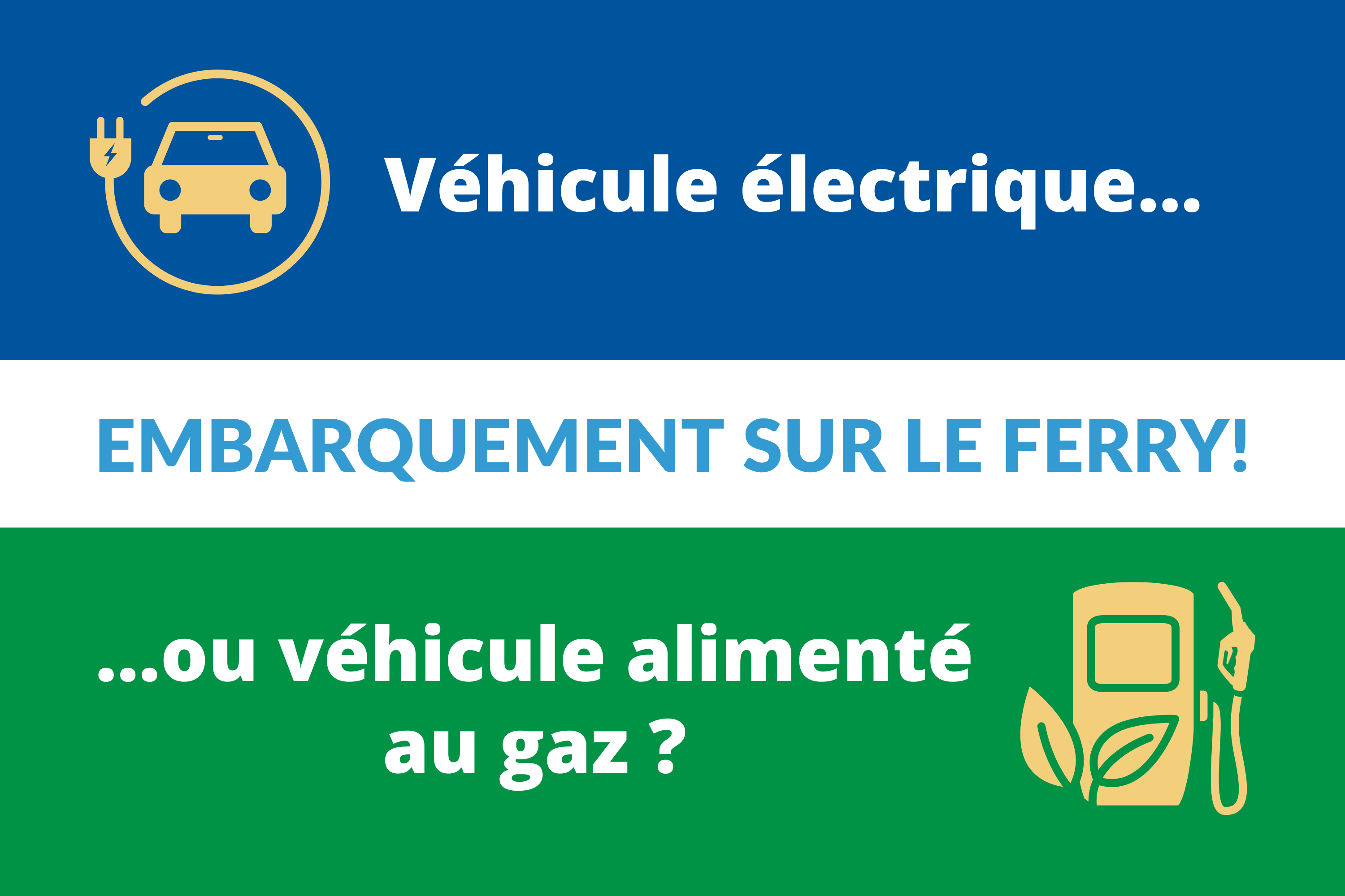 Le transport par ferry de véhicules à carburant alternatif